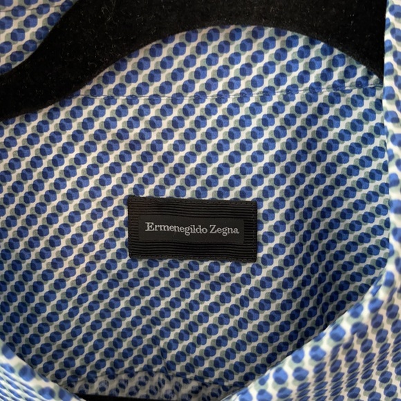 Ermenegildo Zenga long sleeve button down shirt XL - Picture 3 of 5